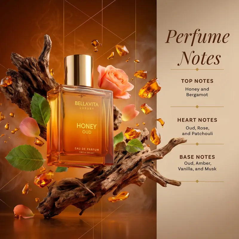 Bella Vita Luxury's Honey Oud | Eau de Parfum 100ml (3.4 fl oz)