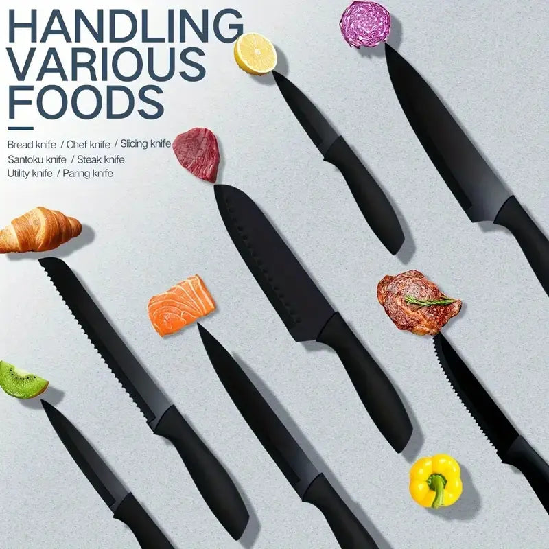 19-Piece Heat-Resistant Silicone & Wood Handle Utensil Set – Non-Stick Friendly Kitchen Tool Collection for Cooking, Baking & Serving – Essential Home Kitchenware