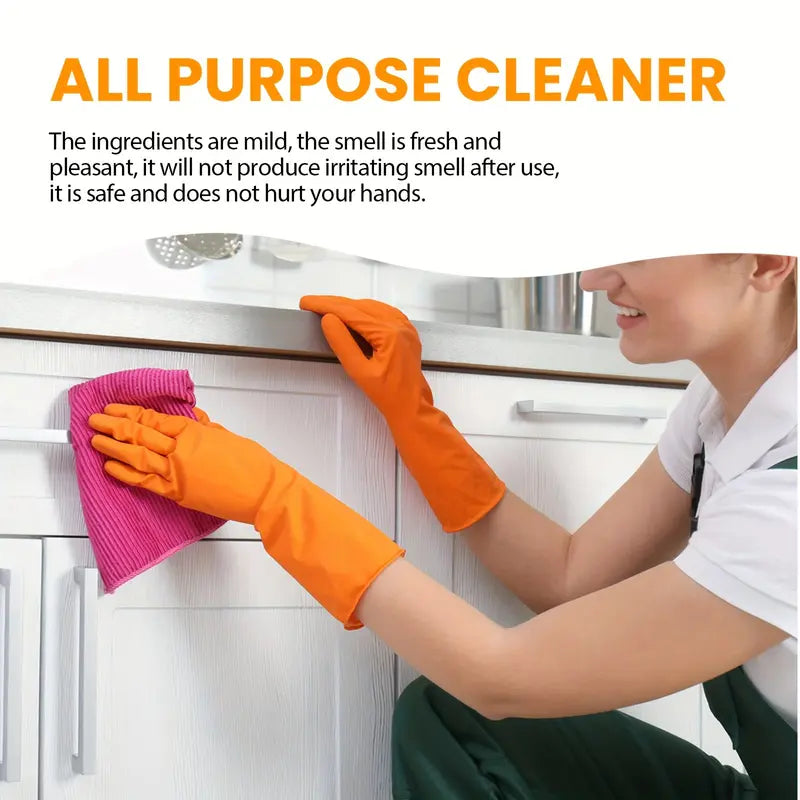 Powerful Kitchen Degreaser & Antibacterial Spray – Quick Grease Remover for Stovetops, Counters, and Surfaces