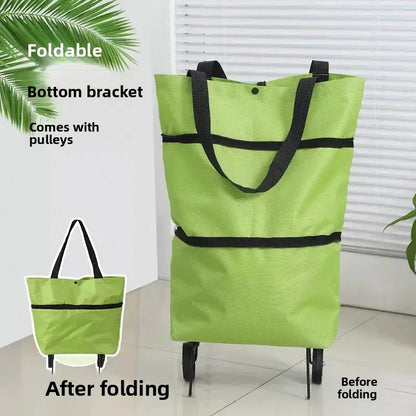 Lightweight Foldable Shopping Trolley