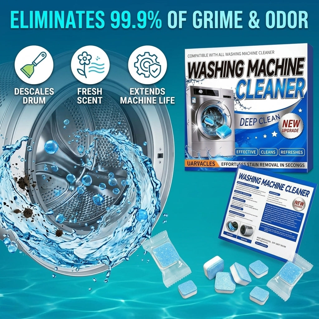 Washing Machine Deep Cleaner Tablets