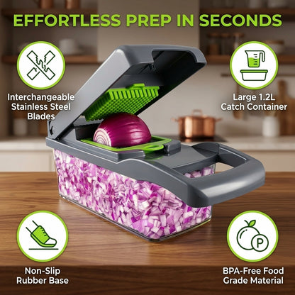 7-in-1 Multifunctional Vegetable Chopper Set