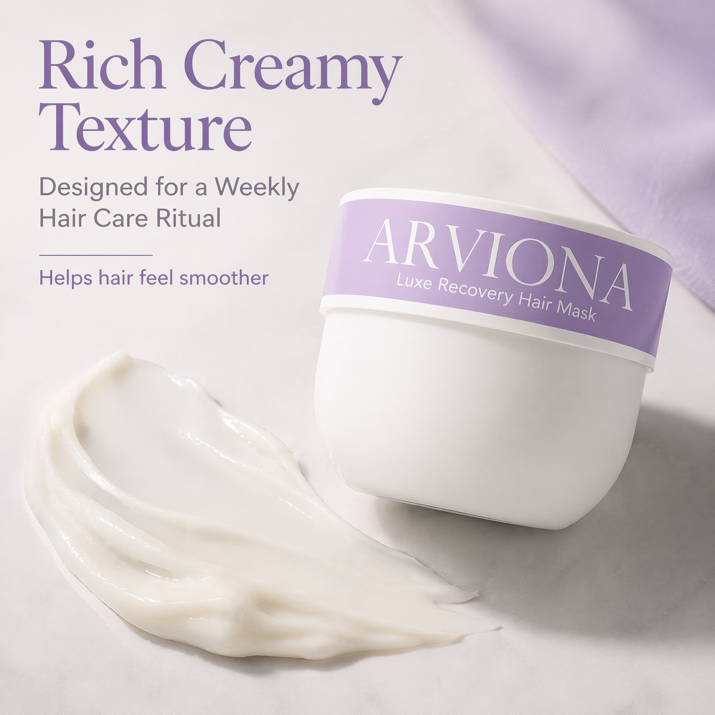 Luxe Recovery Hair Mask – Intensive Deep Conditioning Treatment for Damaged, Dry & Color-Treated Hair – Repair & Revitalize for Silky, Salon-Soft Results