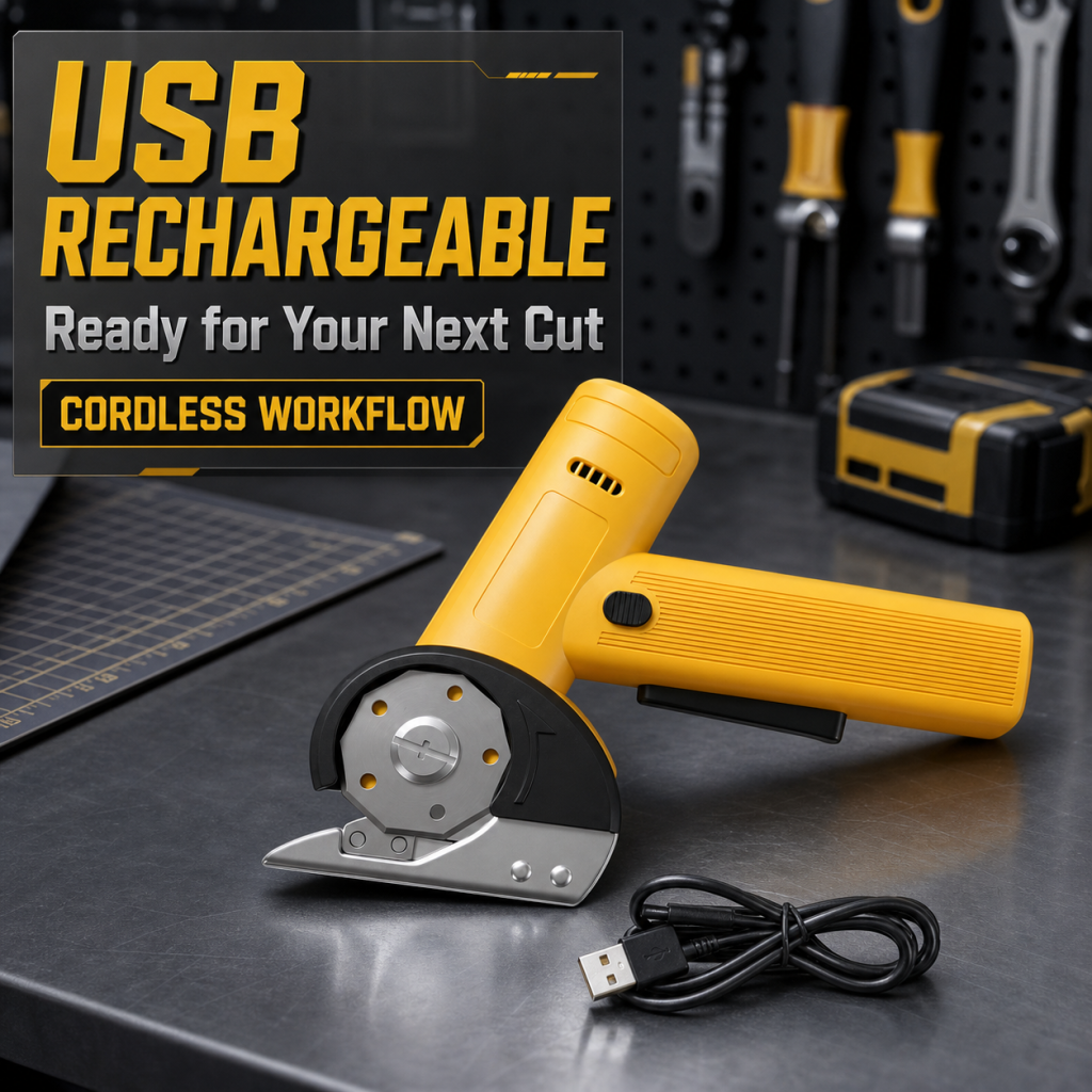 Cordless Electric Scissors – Multi-Material Cutter