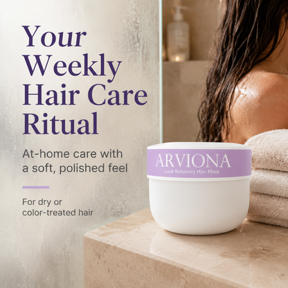 Luxe Recovery Hair Mask – Intensive Deep Conditioning Treatment for Damaged, Dry & Color-Treated Hair – Repair & Revitalize for Silky, Salon-Soft Results