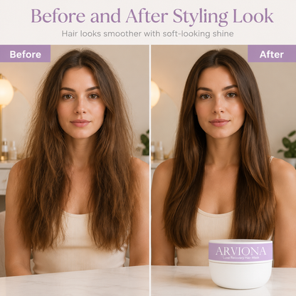 Luxe Recovery Hair Mask – Intensive Deep Conditioning Treatment for Damaged, Dry & Color-Treated Hair – Repair & Revitalize for Silky, Salon-Soft Results