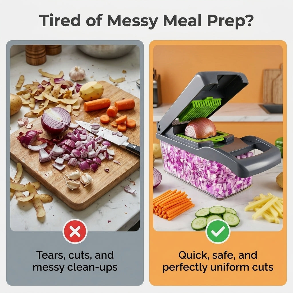 7-in-1 Multifunctional Vegetable Chopper Set
