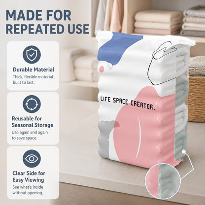 Space-Saving Vacuum Compression Bag
