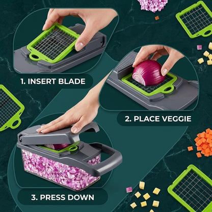 7-in-1 Multifunctional Vegetable Chopper Set