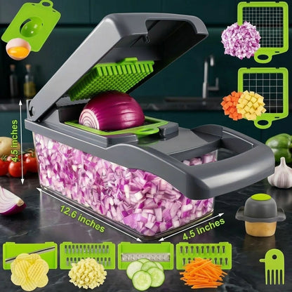 7-in-1 Multifunctional Vegetable Chopper Set